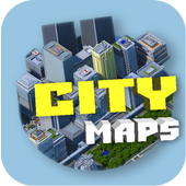 City Maps for Minecraft PE icon