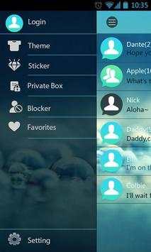 (FREE) GO SMS PRO CLEAN THEME screenshot 5