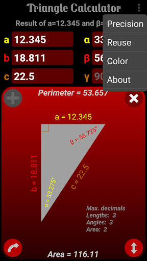 Triangle Calculator screenshot 4