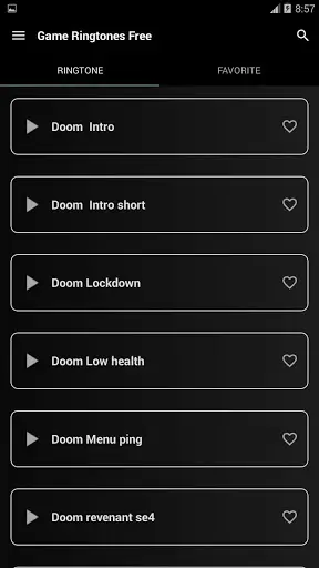 Game Ringtones Free screenshot 6