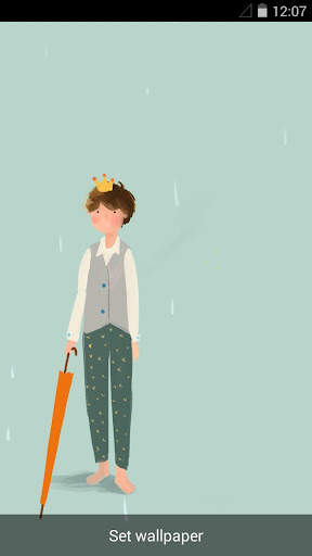 Rainy Romance Live Wallpaper screenshot 4
