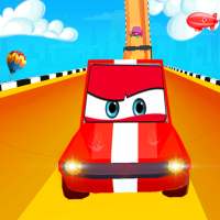 Blocky car Racing 🏁 - motorcar rider 😊 logo