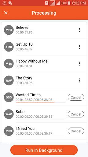 Audio Converter (MP3 AAC OPUS) screenshot 7