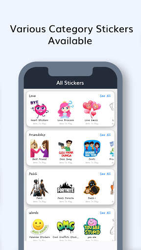 StickWiz - Sticker for What's App Free GIF Emoji screenshot 2