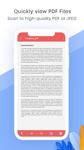 PDF Reader, Document Viewer -PDF Master Tool(Dark) screenshot 4
