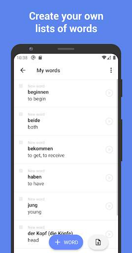 Deutsch lernen mit Lernkarten screenshot 3