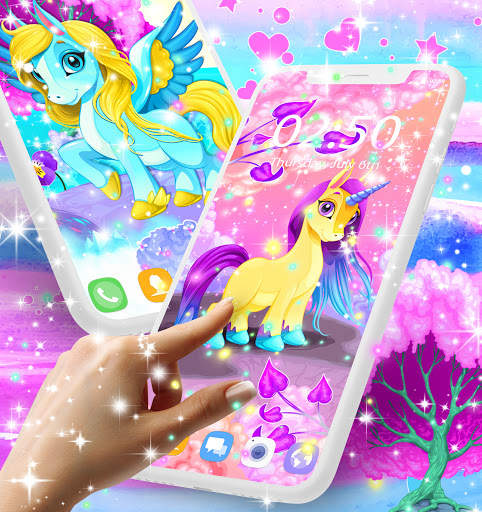 Unicorn live wallpaper screenshot 2