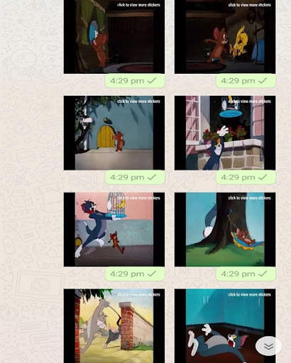 Tom Animated Stickers screenshot 2