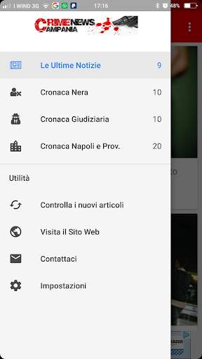 Campania Crime News 1 تصوير الشاشة