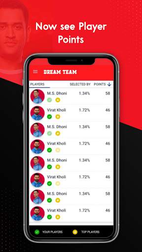 Dream Team 11- Cricket Prediction Tips for Dream11 screenshot 5