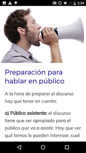 Curso de Oratoria screenshot 4
