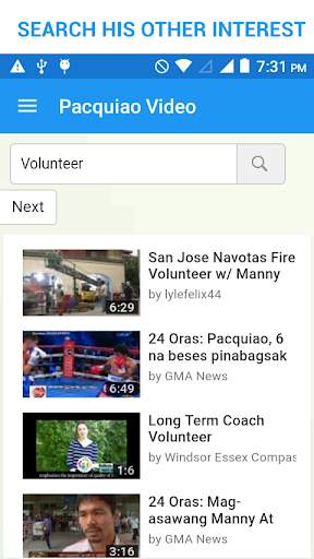 PacquiaoVideo - Life and Career screenshot 6
