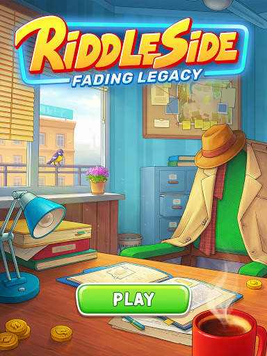 Riddleside: Fading Legacy - Detective match 3 game 16 تصوير الشاشة