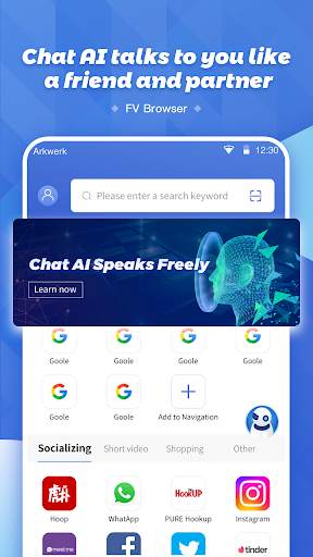ChatAI Browser screenshot 1