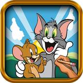 How to Draw Tom y Jerry 1.1
