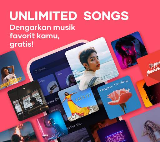 Resso - Musik, Lirik dan Radio screenshot 1