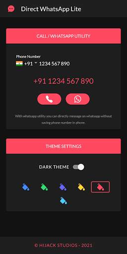 Direct WhatsApp Lite screenshot 7