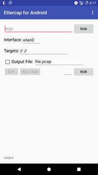 Ettercap For Android [ALPHA] [ROOT] screenshot 1