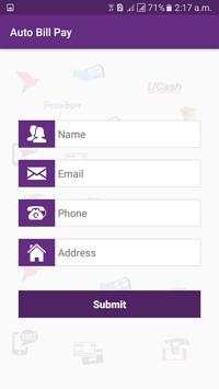 Auto Bill Pay screenshot 2