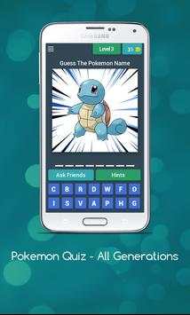 Pokemon Quiz - All Generations screenshot 3