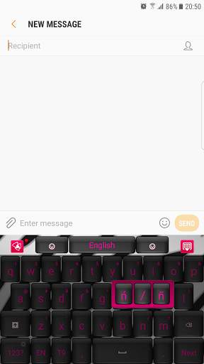 Pink Zebra Keyboard screenshot 4