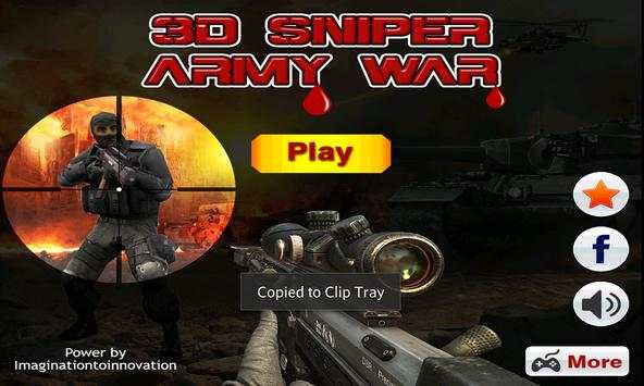 Sniper Army War screenshot 1