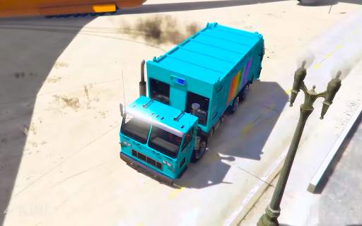 Superheroes Garbage Truck Drive 2018 screenshot 4