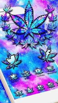 Colorful Weed Themes HD Wallpapers Launcher 3D скриншот 3