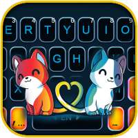 Cute Cat Love Keyboard Theme