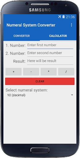 Numeral System Calculator screenshot 2