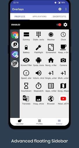 Overlays - Floating Launcher screenshot 5