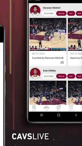 Cleveland Cavaliers screenshot 2