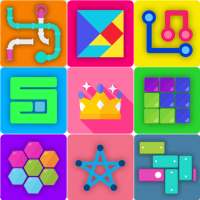 Puzzle King: Puzzle Game Collection logo