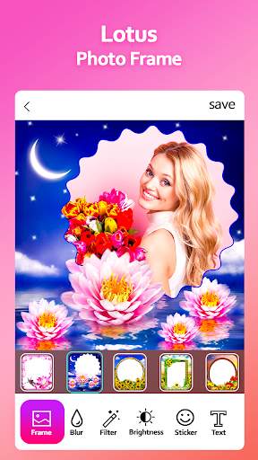 Lotus Photo Frame screenshot 1