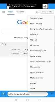 NAVEGADOR LIGERO Y RAPIDO screenshot 1