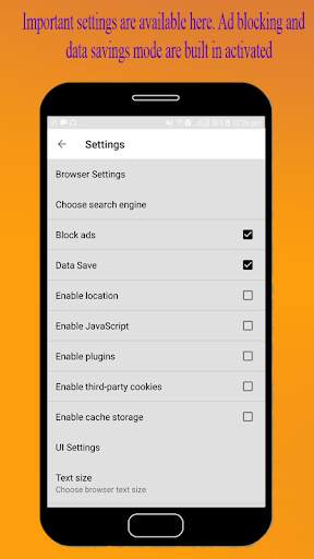 PM Browser - Ad Blocker & Data Saver screenshot 3