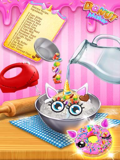 Donut Maker Cooking Game Fun screenshot 9