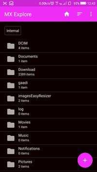 MX Explorer - File Manager with custom colors screenshot 1