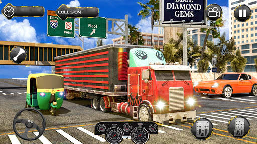 Truck Driver Game simulator 2020 screenshot 2