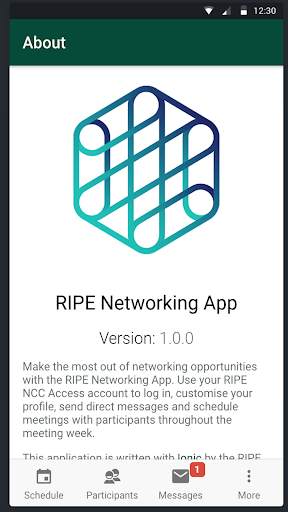 RIPE Networking App screenshot 2