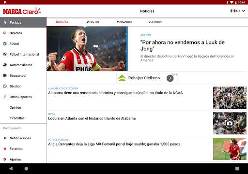MARCA Claro screenshot 17