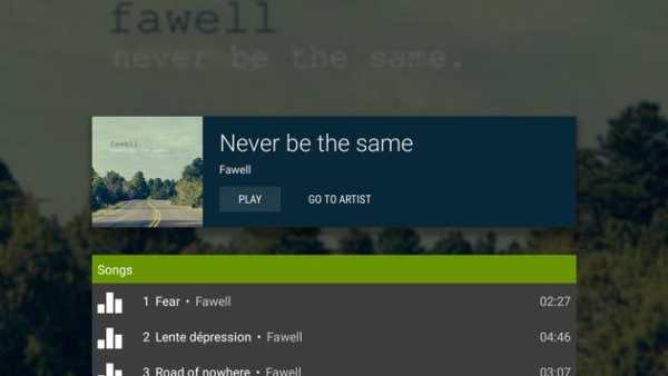 TV Player Spotify screenshot 2