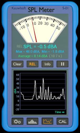 SPL Meter скриншот 3