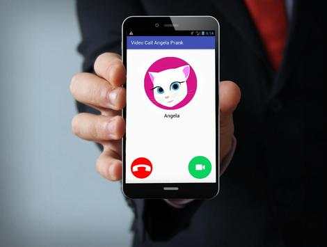 Call Video Talking Cat Angela screenshot 1