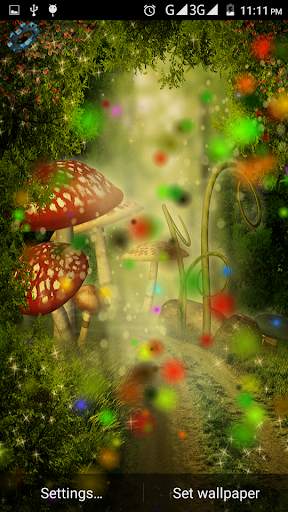 Magic Fantasy Live Wallpaper screenshot 4