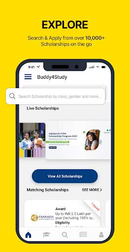 Buddy4Study - Scholarship App screenshot 1