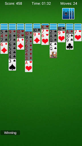 Spider Solitaire -Trò chơi bài screenshot 3