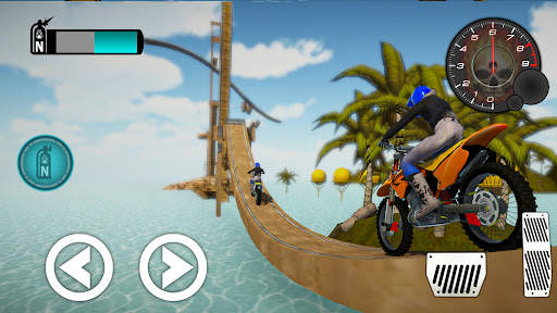 Moto BMX Games-Stunt Bike Game screenshot 2