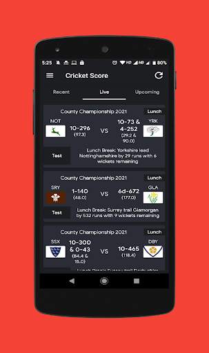 Live Cricket TV: Live Cricket Score screenshot 4
