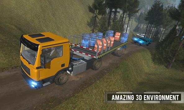 Trailer Truck Off Road Driving screenshot 5